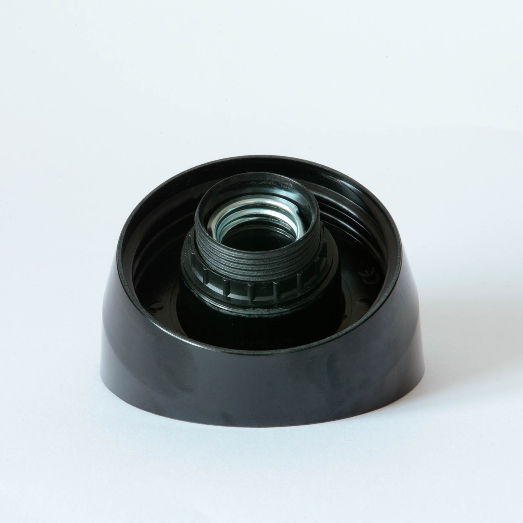 Funktionaler Klassiker: Bakelit-Wandleuchte mit weiß-opaler Glaskugel, Bild 4 Funktionaler Klassiker: Bakelit-Wandleuchte mit weiß-opaler Glaskugel, Bild 4