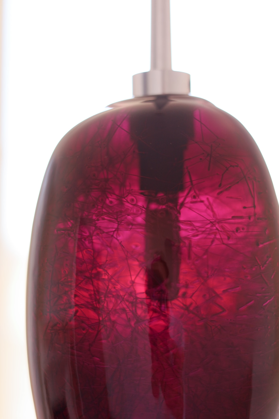 Hängeleuchte GALET 01 mit farbigem Zapfenglas , Bild 5 Hängeleuchte GALET 01 mit farbigem Zapfenglas , Bild 5