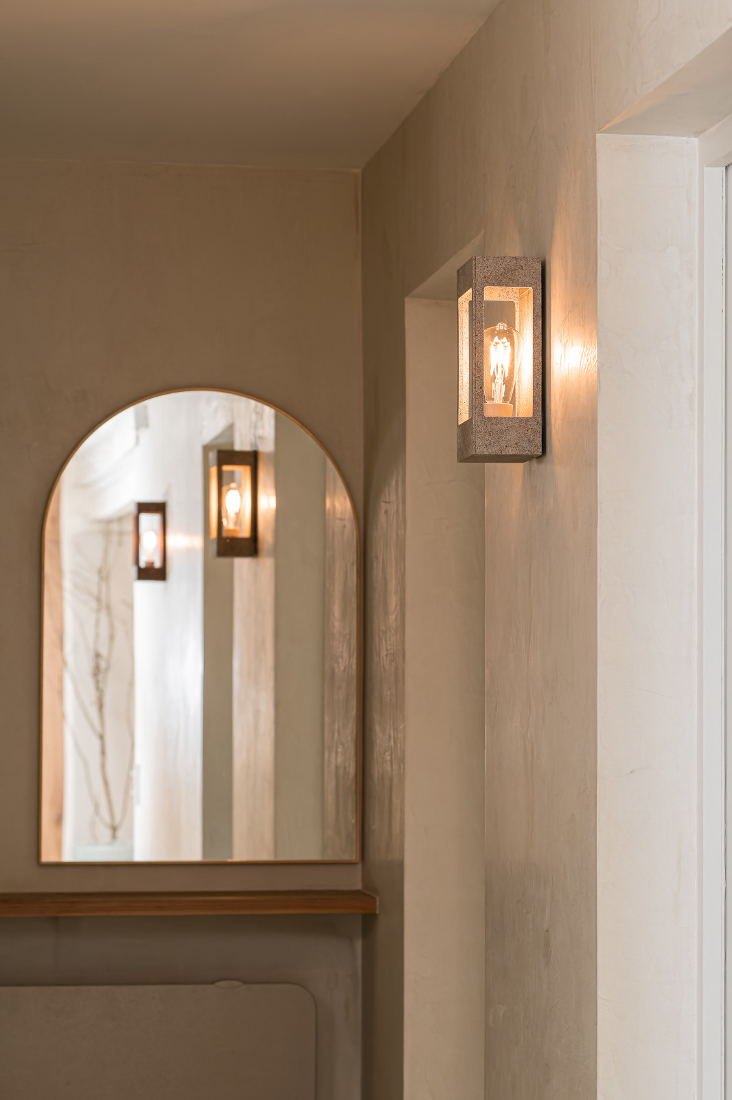 Design Wandleuchte Brick² Balt® aus Recyclingmaterial: ©David Pillet