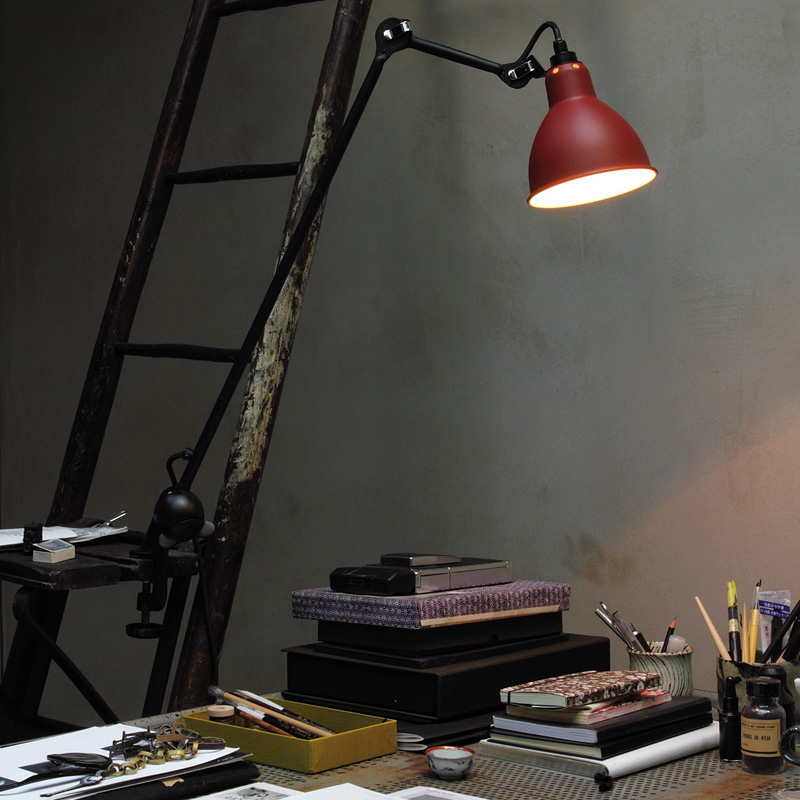 Bild 3: Die ideale Leuchte für den Zeichentisch: die Architektenlampe Gras N°201 Architektenlampe N° 201 Klemmleuchte mit rundem Schirm: Die ideale Leuchte für den Zeichentisch: die Architektenlampe Gras N°201