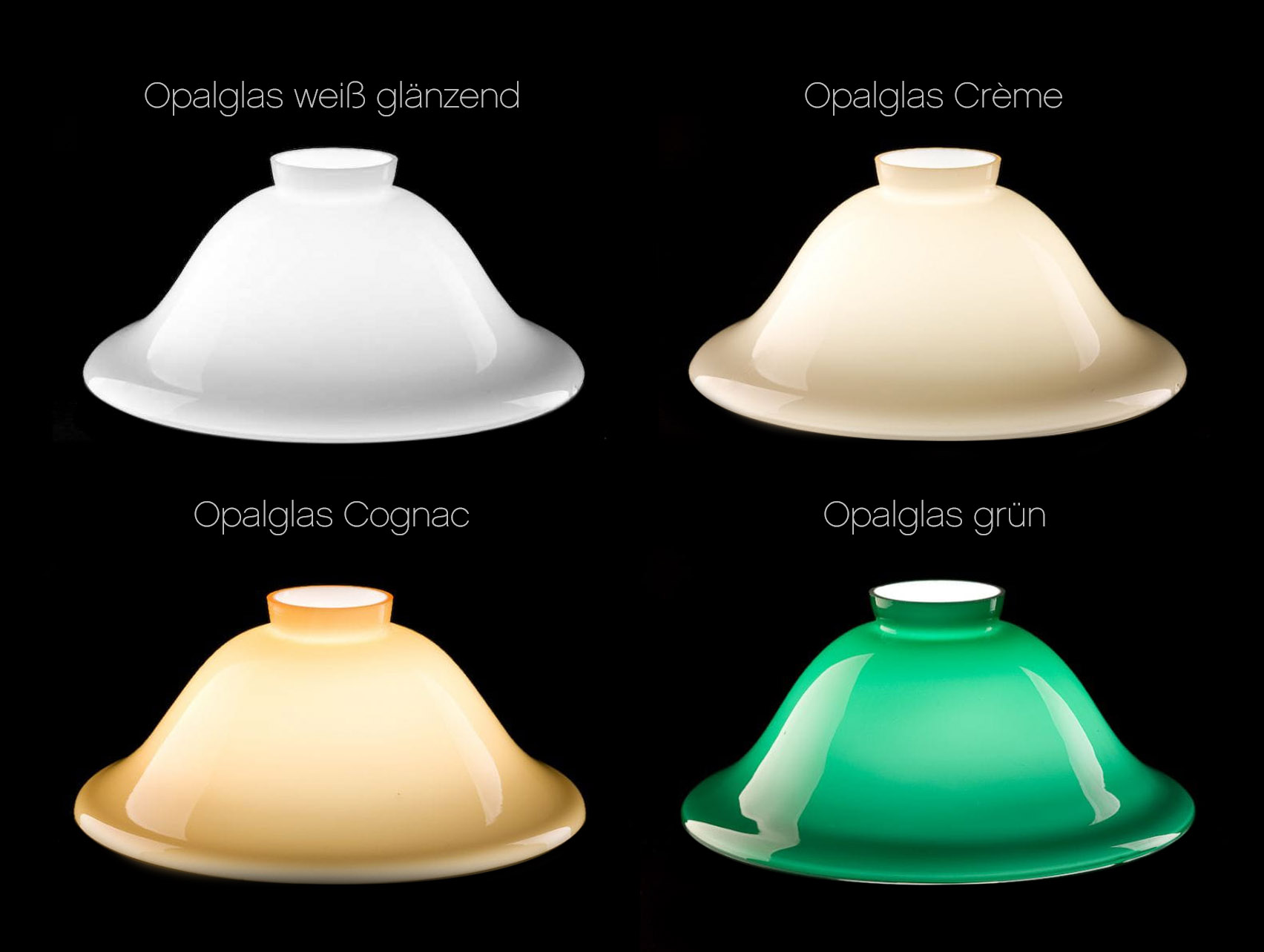 Für Tische: Nostalgische Doppel-Hängeleuchte mit zwei Glasschirmen (auch grün), Bild 3