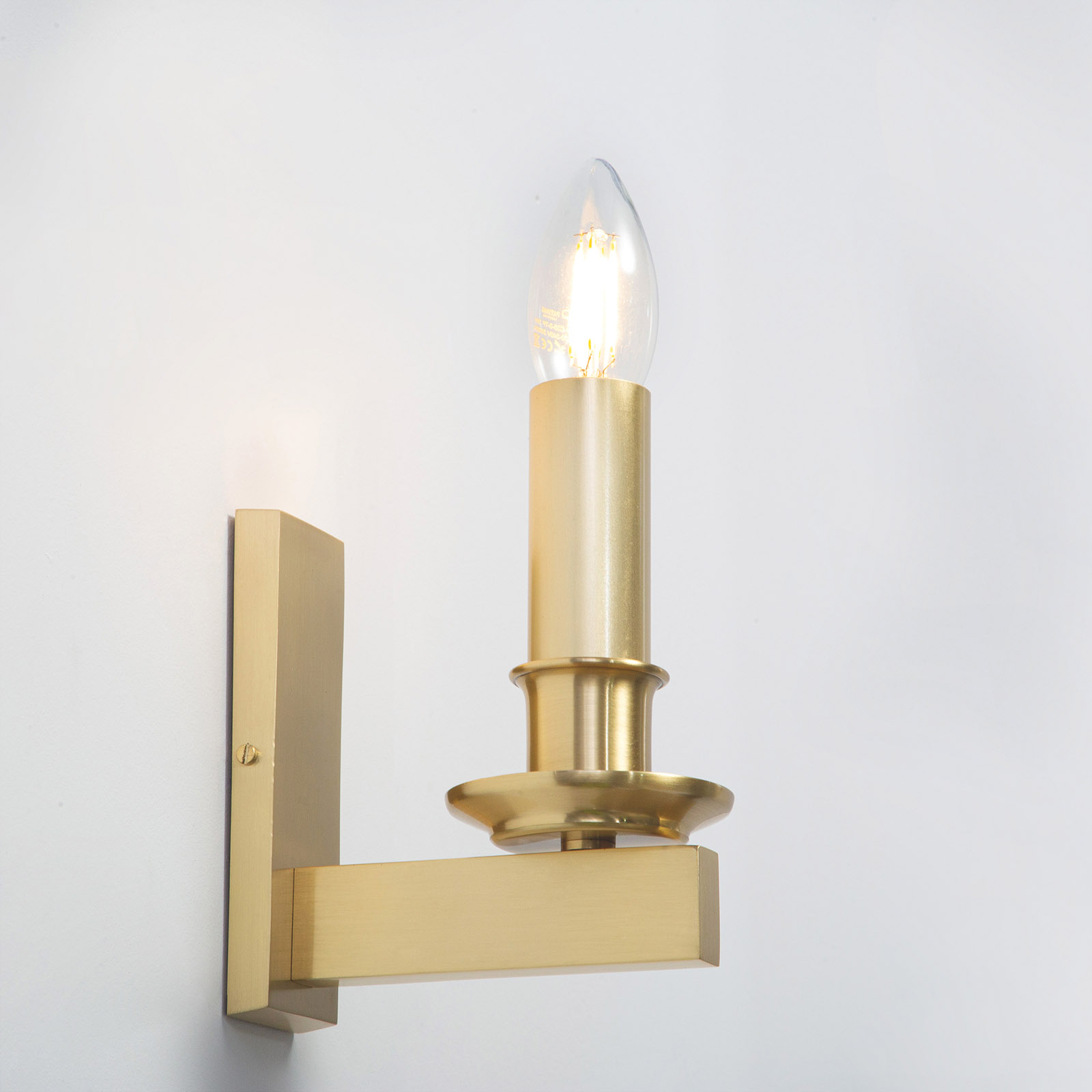 Candle Sconce Made of Solid Brass, Fig. 13 Candle Sconce Made of Solid Brass, Fig. 13