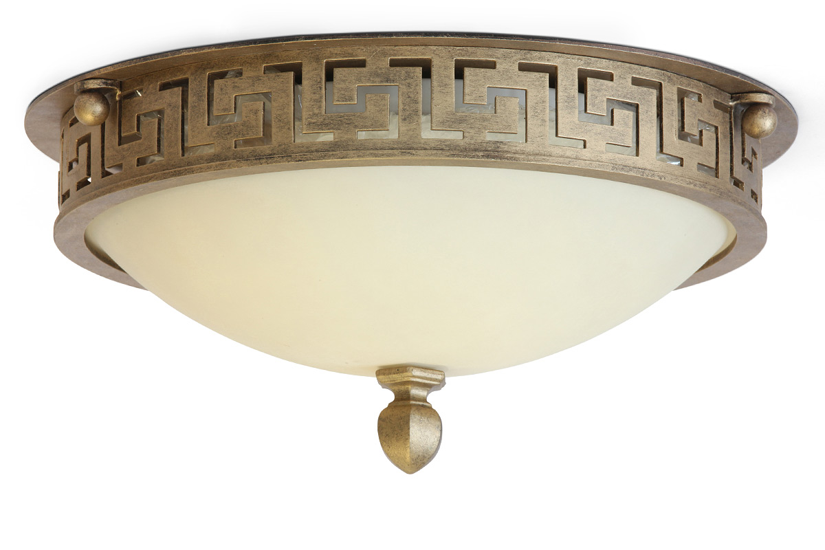 Jugendstil-Deckenleuchte aus Schmiedeeisen DE2365 Ø 41,5 cm Jugendstil-Deckenleuchte aus Schmiedeeisen DE2365 Ø 41,5 cm