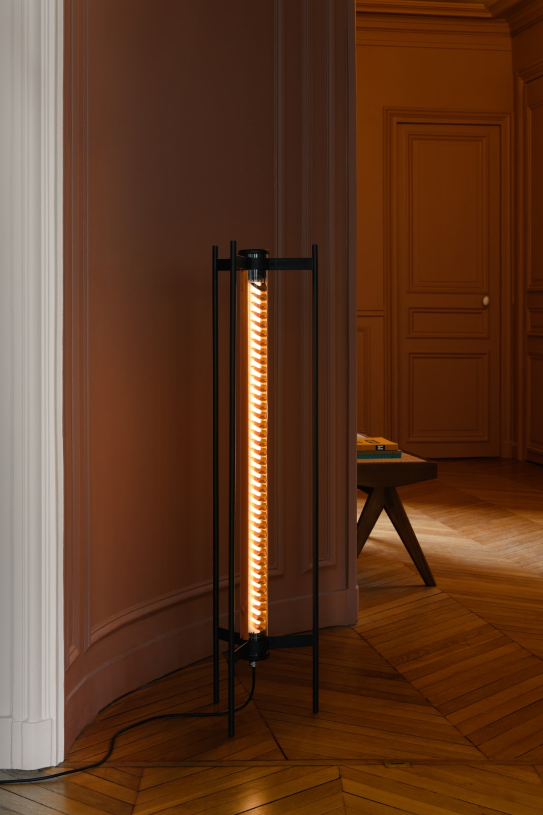 Unique Tubular Design Floor Lamp ELGAR FLOOR, Fig. 2 Unique Tubular Design Floor Lamp ELGAR FLOOR, Fig. 2