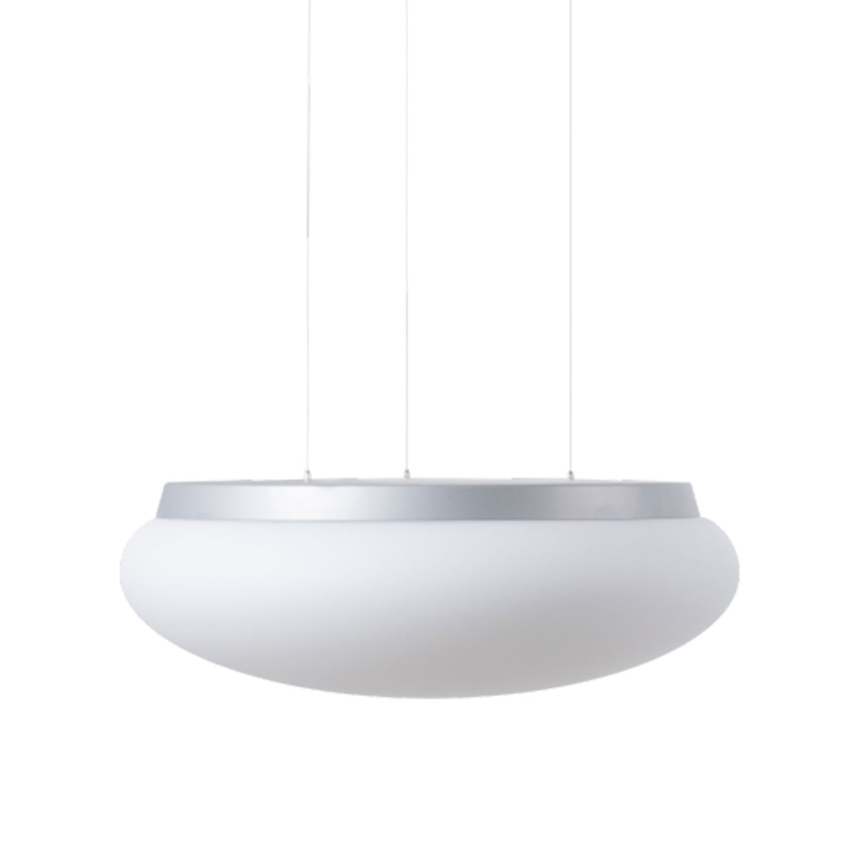 Schlichte gewölbte Schalen-Hängeleuchte RAKIS LED, Ø bis 45 cm, Bild 2 Schlichte gewölbte Schalen-Hängeleuchte RAKIS LED, Ø bis 45 cm, Bild 2