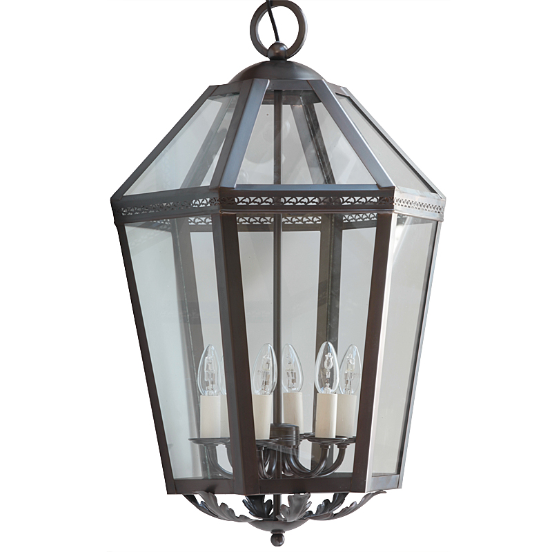 MANSARD Large French lantern made of brass MANSARD Large French lantern made of brass