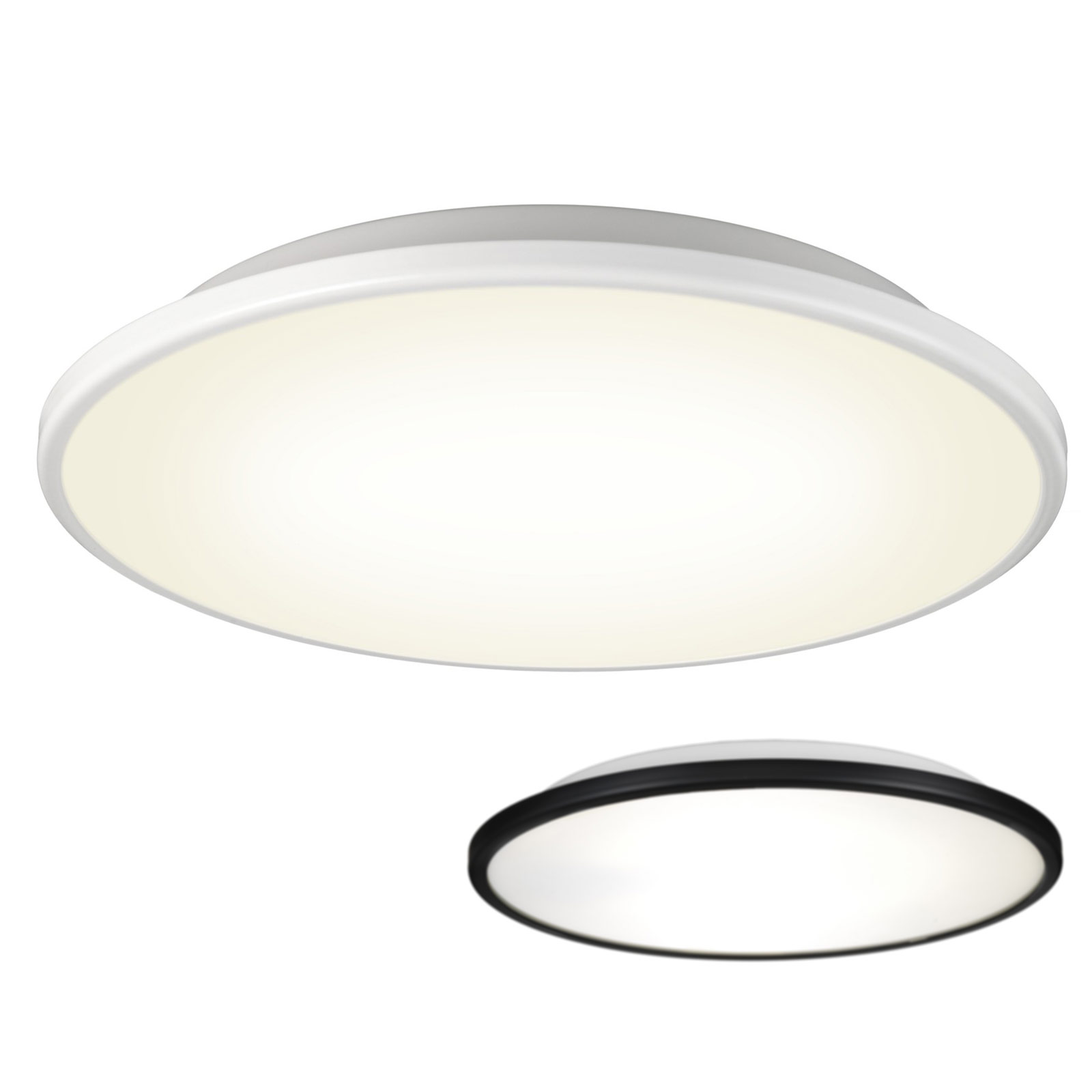 Flache, dezente Design-Deckenleuchte DISC Ø 40 cm Flache, dezente Design-Deckenleuchte DISC Ø 40 cm