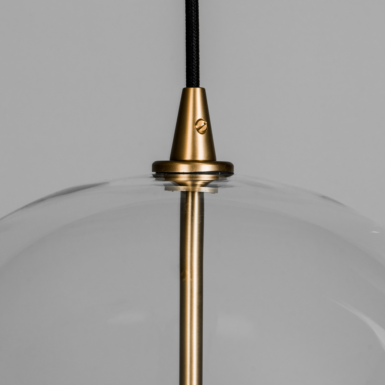 Elegante, moderne Glaskugel-Pendelleuchte (Borosilikatglas, Ø 15 bis 35 cm), Bild 12