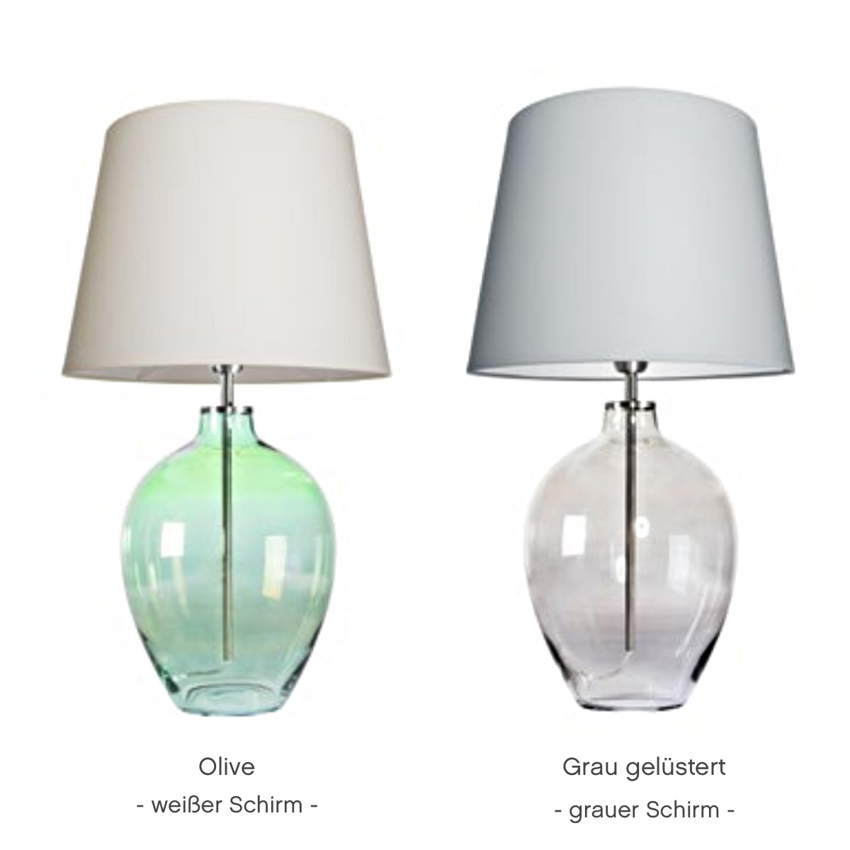 Große Glas-Vasenlampe QUEZON, Bild 13 Große Glas-Vasenlampe QUEZON, Bild 13