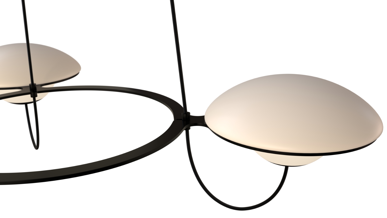 Retro-Futuristischer UFO-Design-Hängeleuchter IN THE AIR 3, Bild 8 Retro-Futuristischer UFO-Design-Hängeleuchter IN THE AIR 3, Bild 8