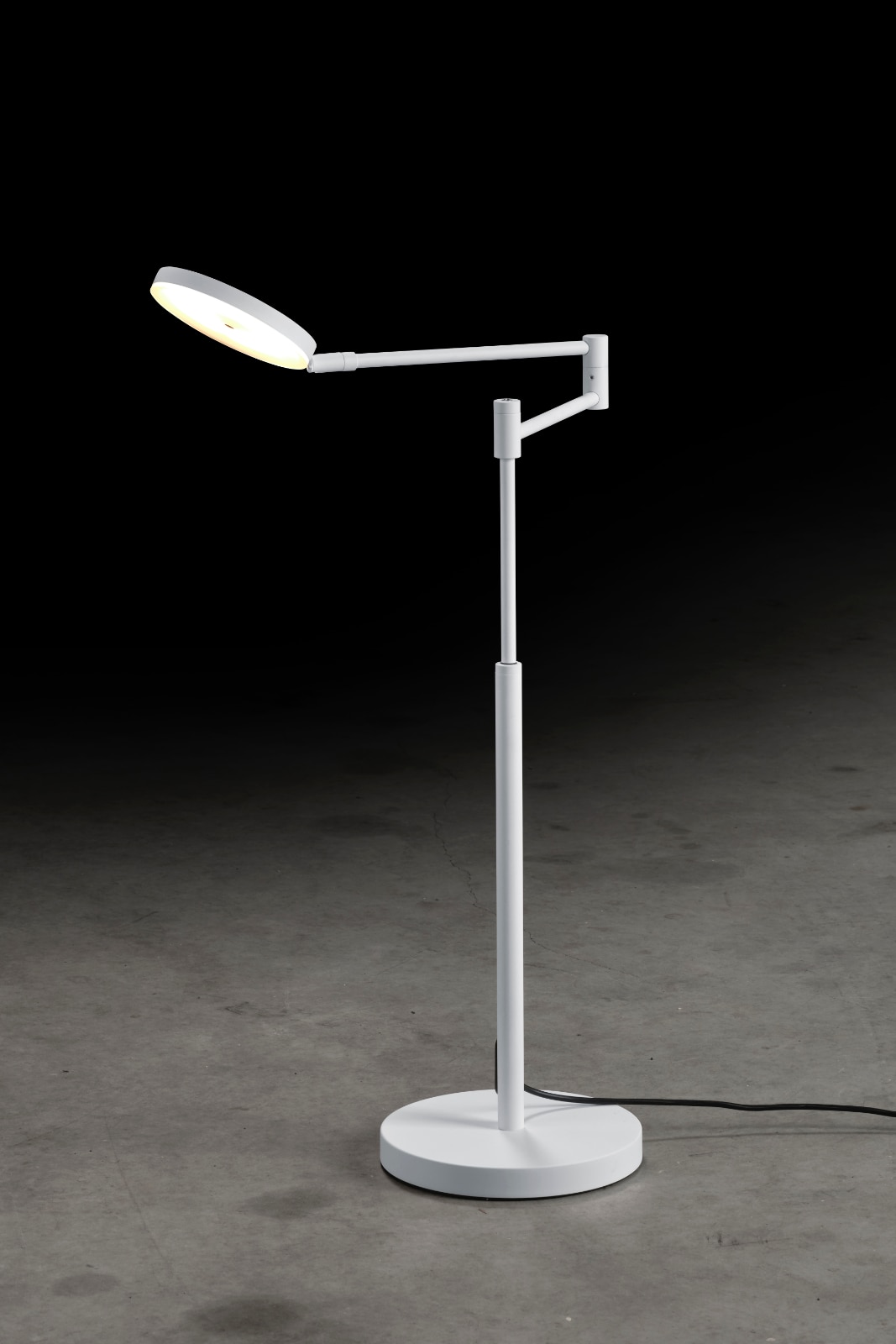 Gelenk-Tischleuchte PLANO T mit farbechter LED und Dimmer, Bild 9