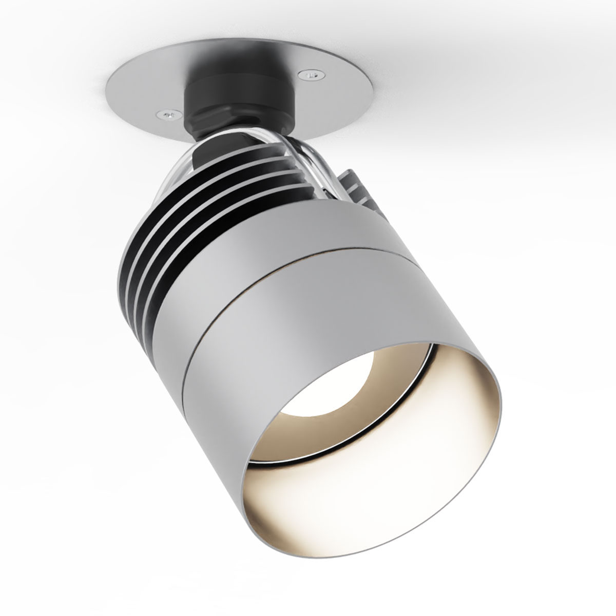 Bild 17: Silber MOD Recessed Deckenspot – Modulares Strahlersystem: Silber