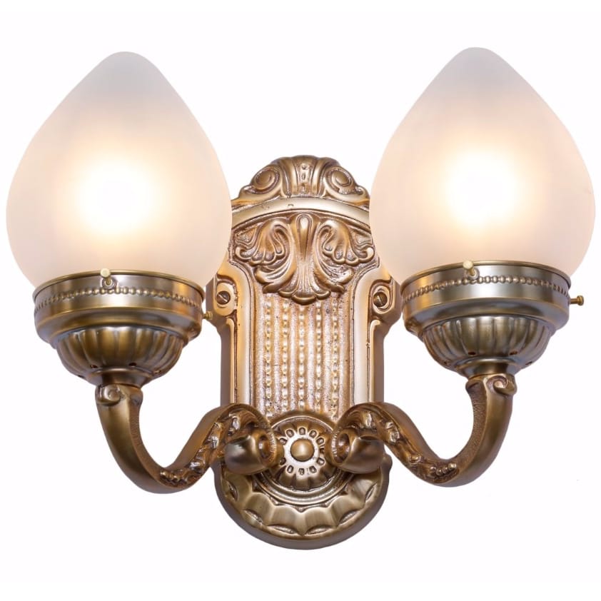 Zweiflammige ungarische Wandleuchte SOLVA WL III Zweiflammige ungarische Wandleuchte SOLVA WL III