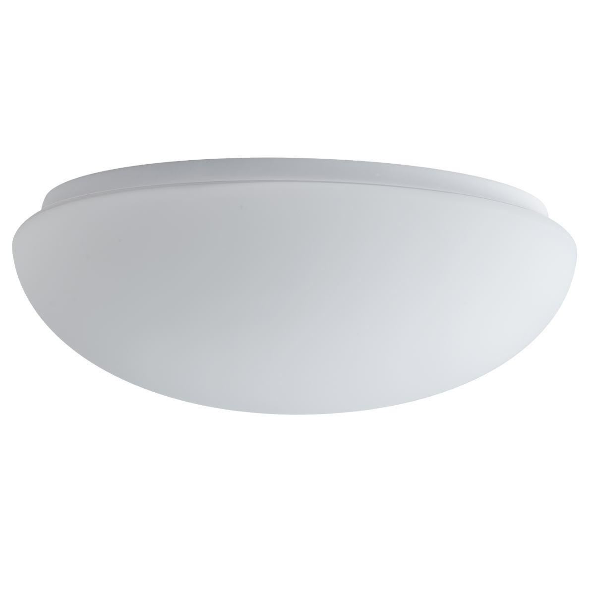 Schlichte Wandleuchte ALVA mit ovalem Opalglas-Schirm: Größe L