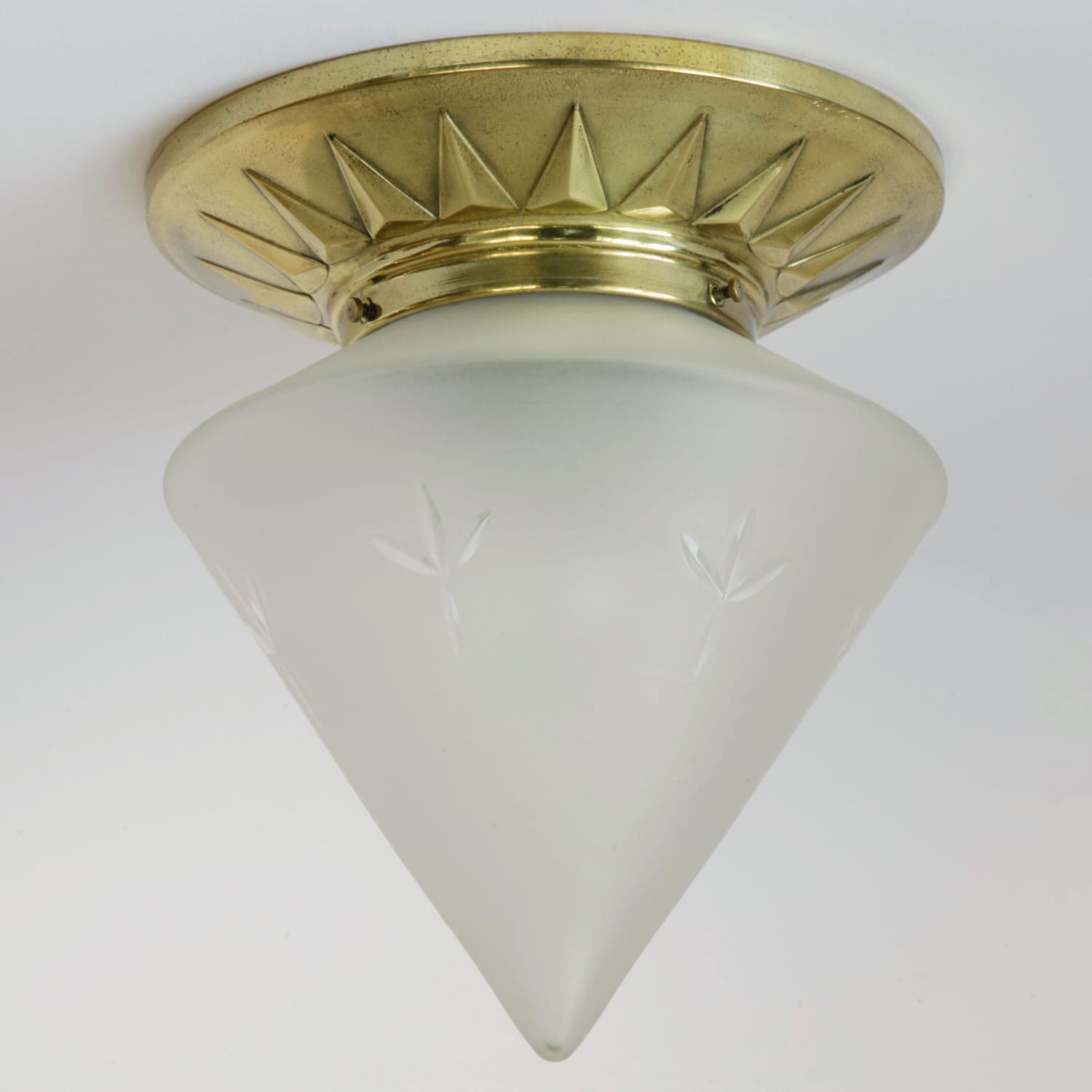 Original Art Deco Ceiling Light, Ø 21 cm - SOLD Original Art Deco Ceiling Light, Ø 21 cm - SOLD