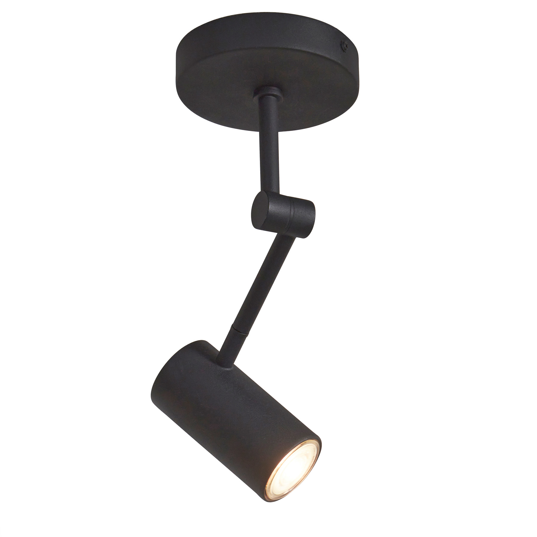 Einstellbarer Deckenstrahler aus pulverbeschichtetem Stahl Einstellbarer Deckenstrahler aus pulverbeschichtetem Stahl