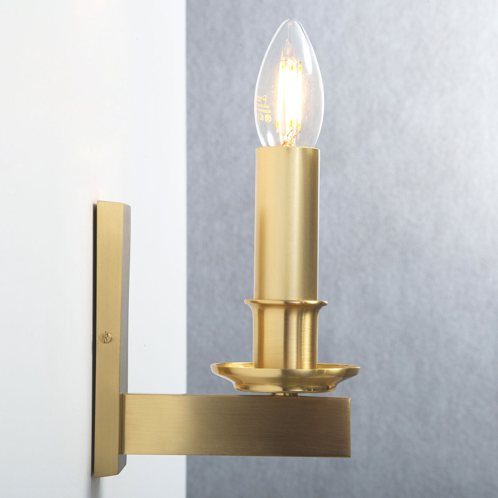 Candle Sconce Made of Solid Brass, Fig. 12 Candle Sconce Made of Solid Brass, Fig. 12