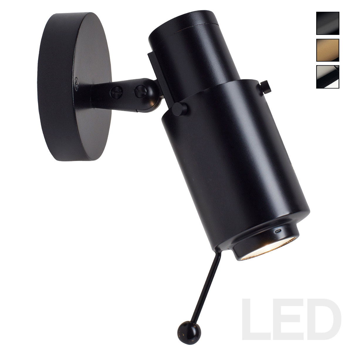 BINY SPOT Einstellbarer Wandspot, LED-Version