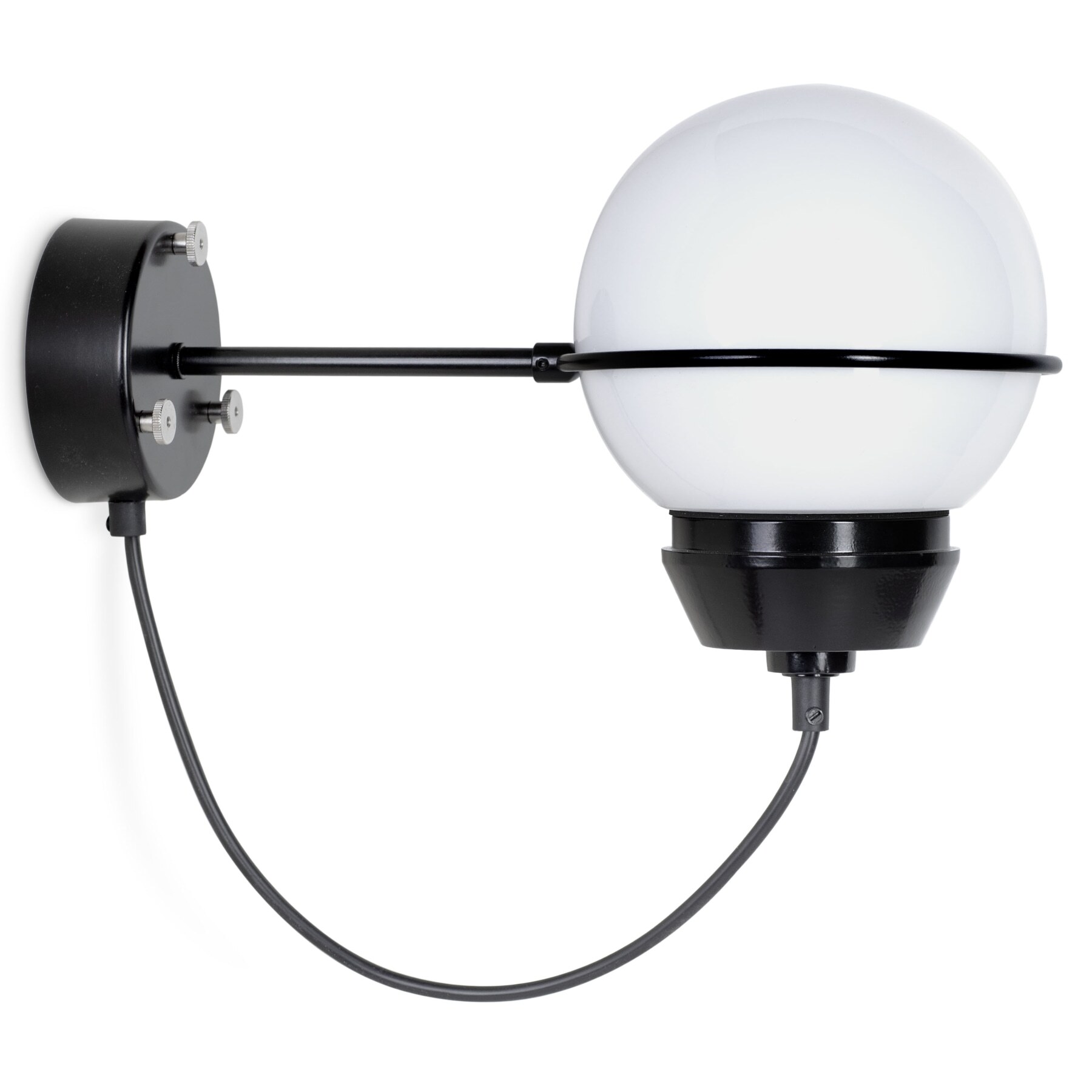 HOVER Kugel-Wandleuchte mit Ringhalter HOVER Kugel-Wandleuchte mit Ringhalter