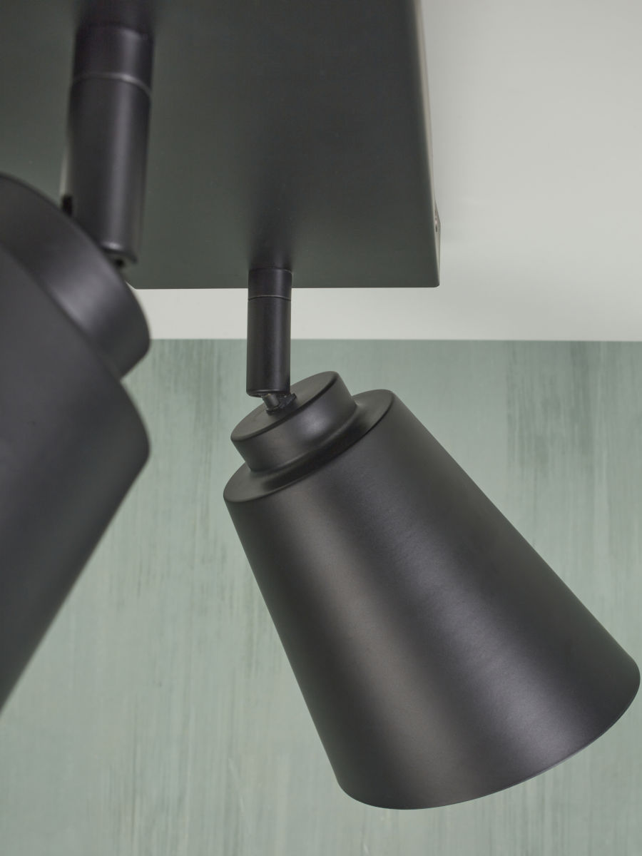 Moderne, zweiflammige Gelenk-Deckenleuchte, Bild 3 Moderne, zweiflammige Gelenk-Deckenleuchte, Bild 3