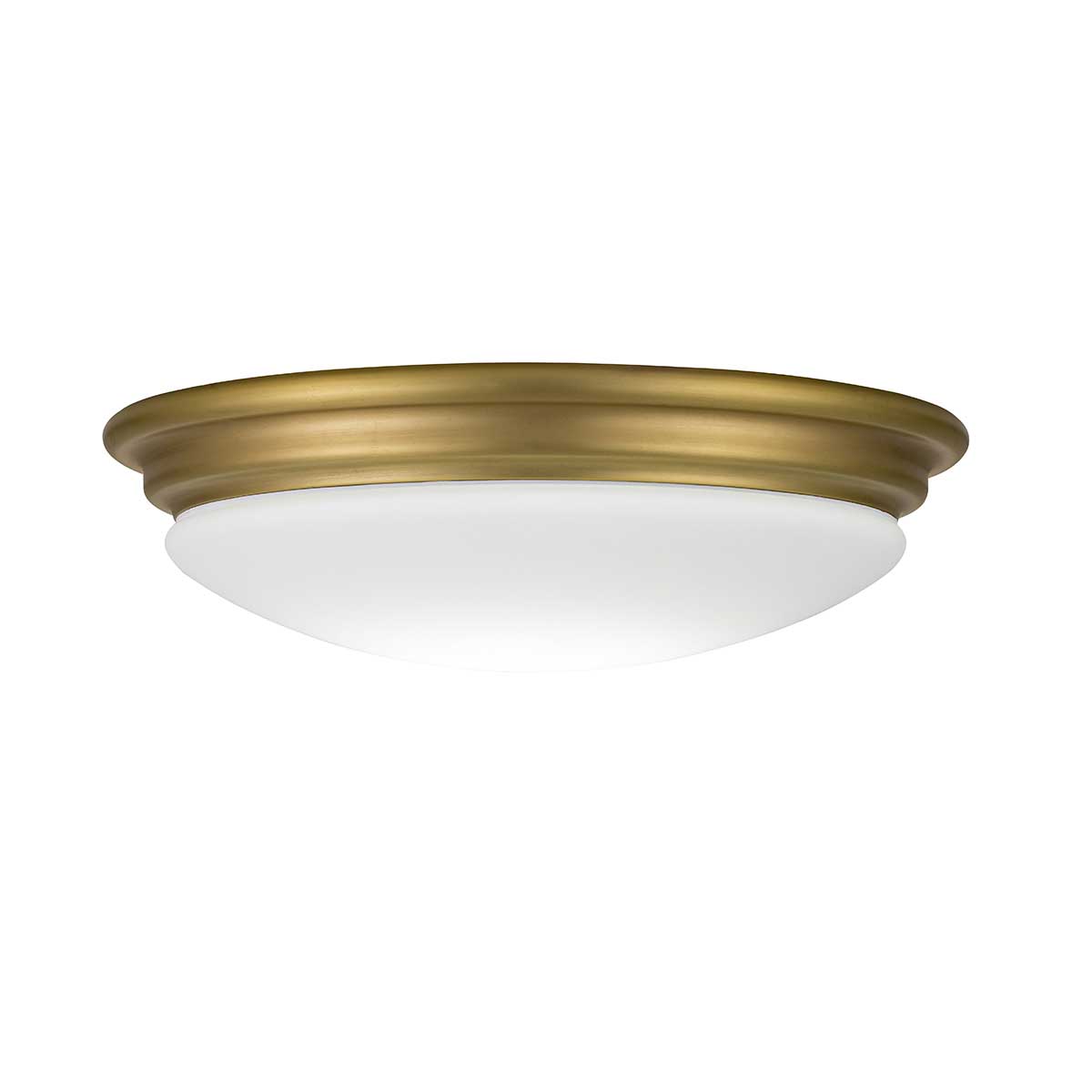 Runde Deckenleuchte mit Opalglas, Ø 36 cm