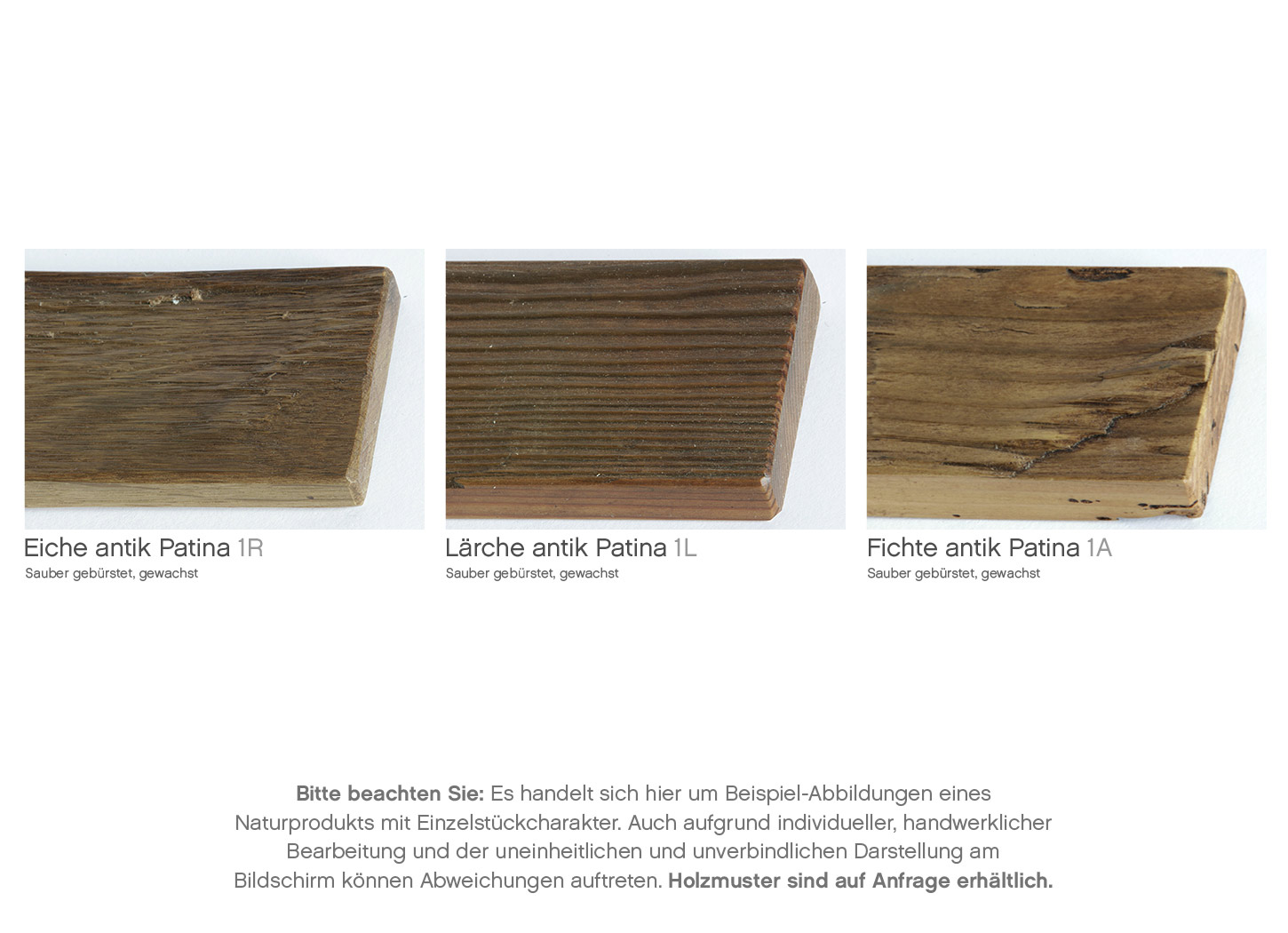 Quadratische Wandleuchte aus antikem Massivholz (40 cm), Bild 2