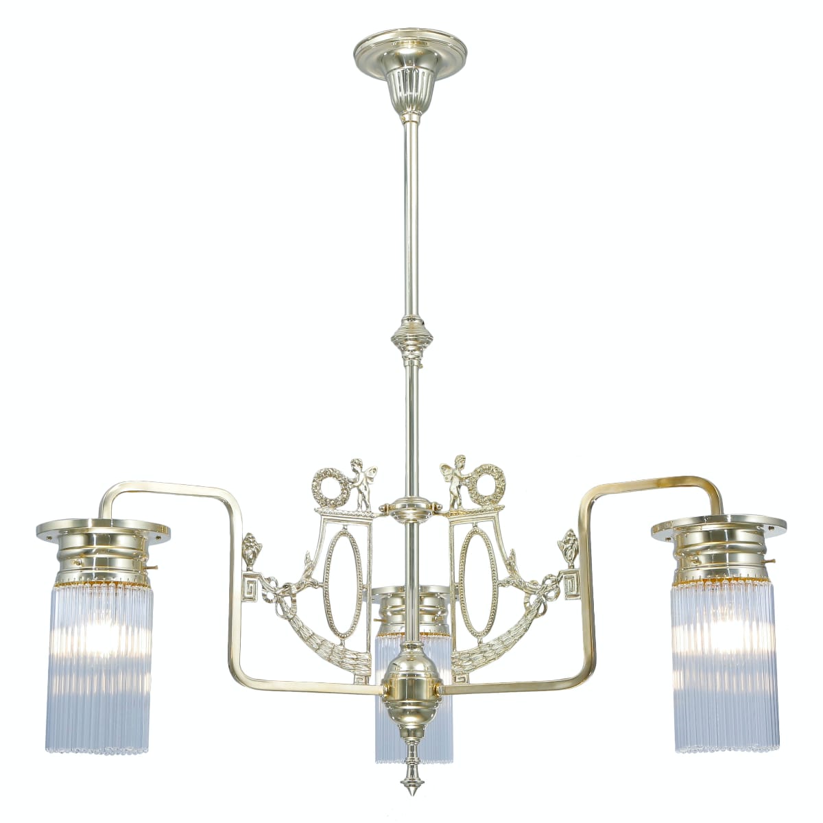 Stile Floreale-Kristallglasleuchter VENEZIA CH I-3 Stile Floreale-Kristallglasleuchter VENEZIA CH I-3