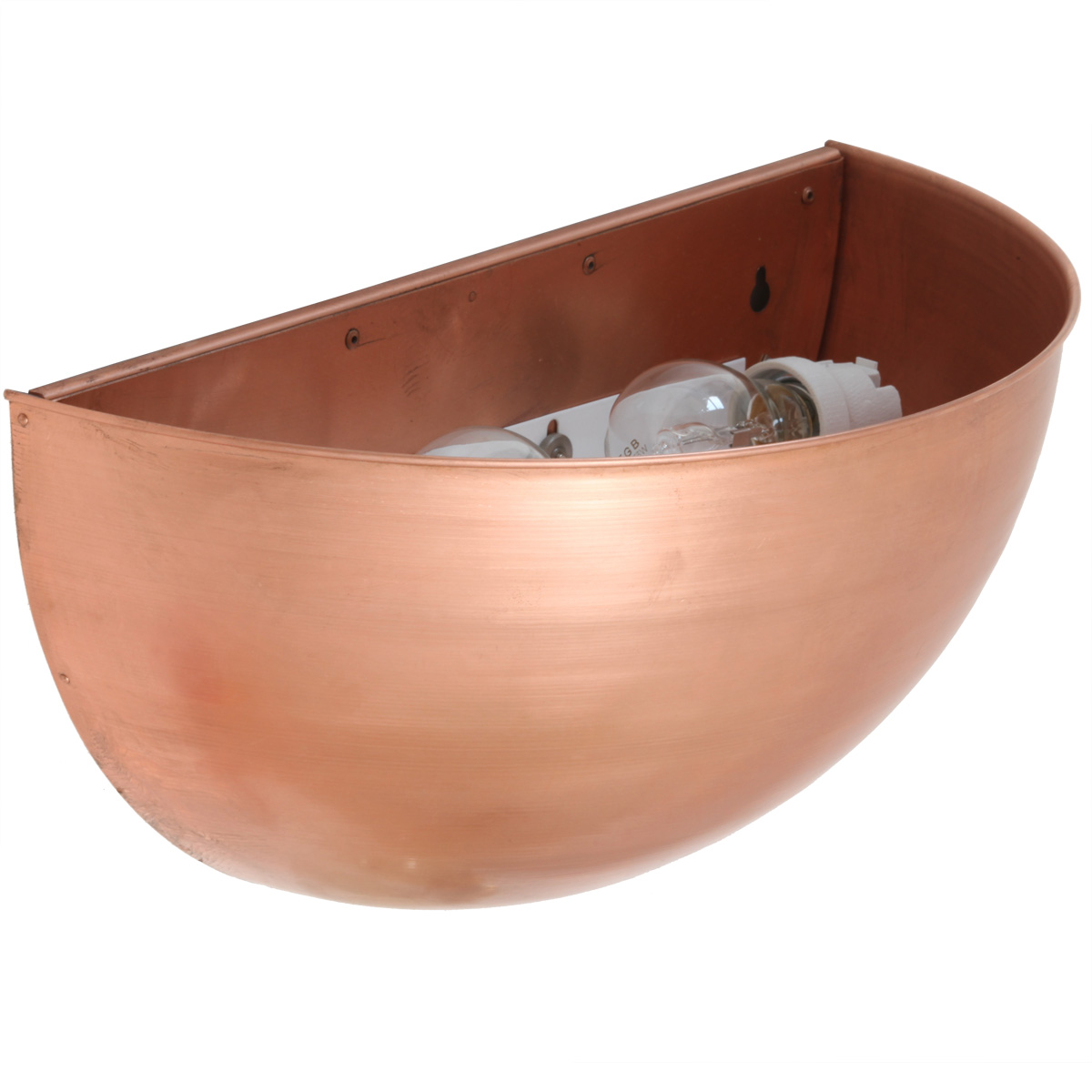 VASCA Halbkugel-Wandleuchte aus Kupfer VASCA Halbkugel-Wandleuchte aus Kupfer