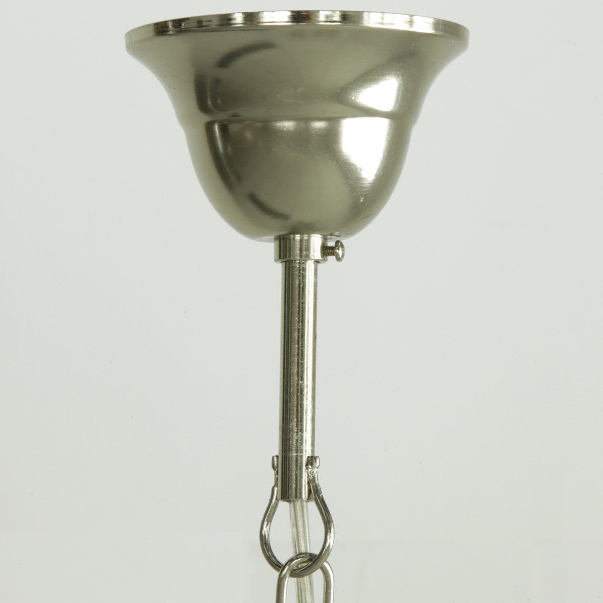 Bild 8: Der Deckenbaldachin: Weihnachtsstern-Hängeleuchte aus Messing Weihnachtsstern-Hängeleuchte aus Messing (sechs Größen): Der Deckenbaldachin: Weihnachtsstern-Hängeleuchte aus Messing