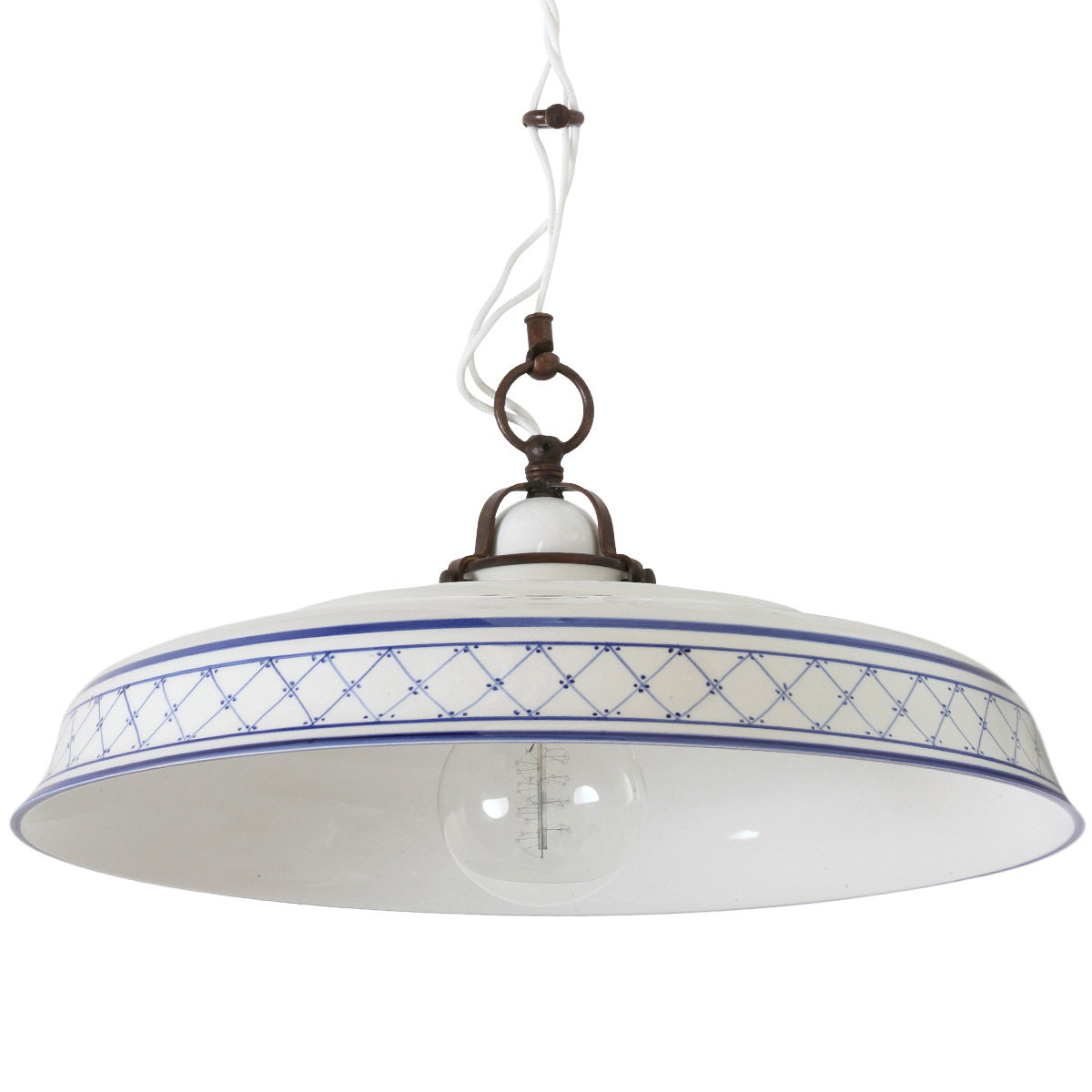 PROVENZA Ceramic pendulum light for dining tables