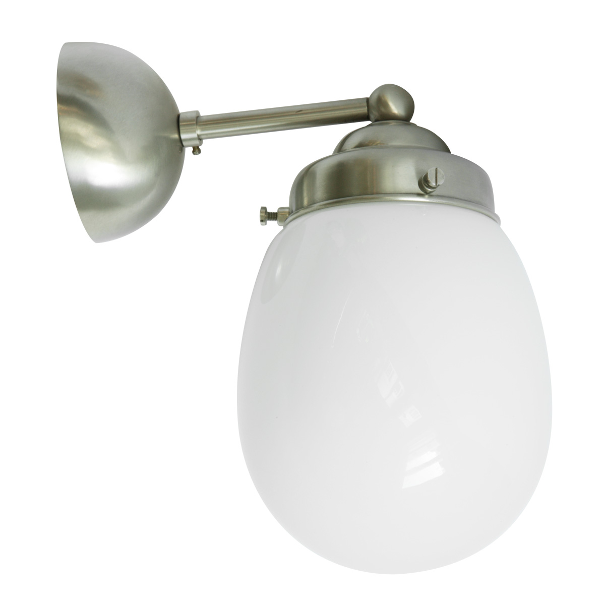 Kleine Wandleuchte mit Tropfen-Opalglas Kleine Wandleuchte mit Tropfen-Opalglas