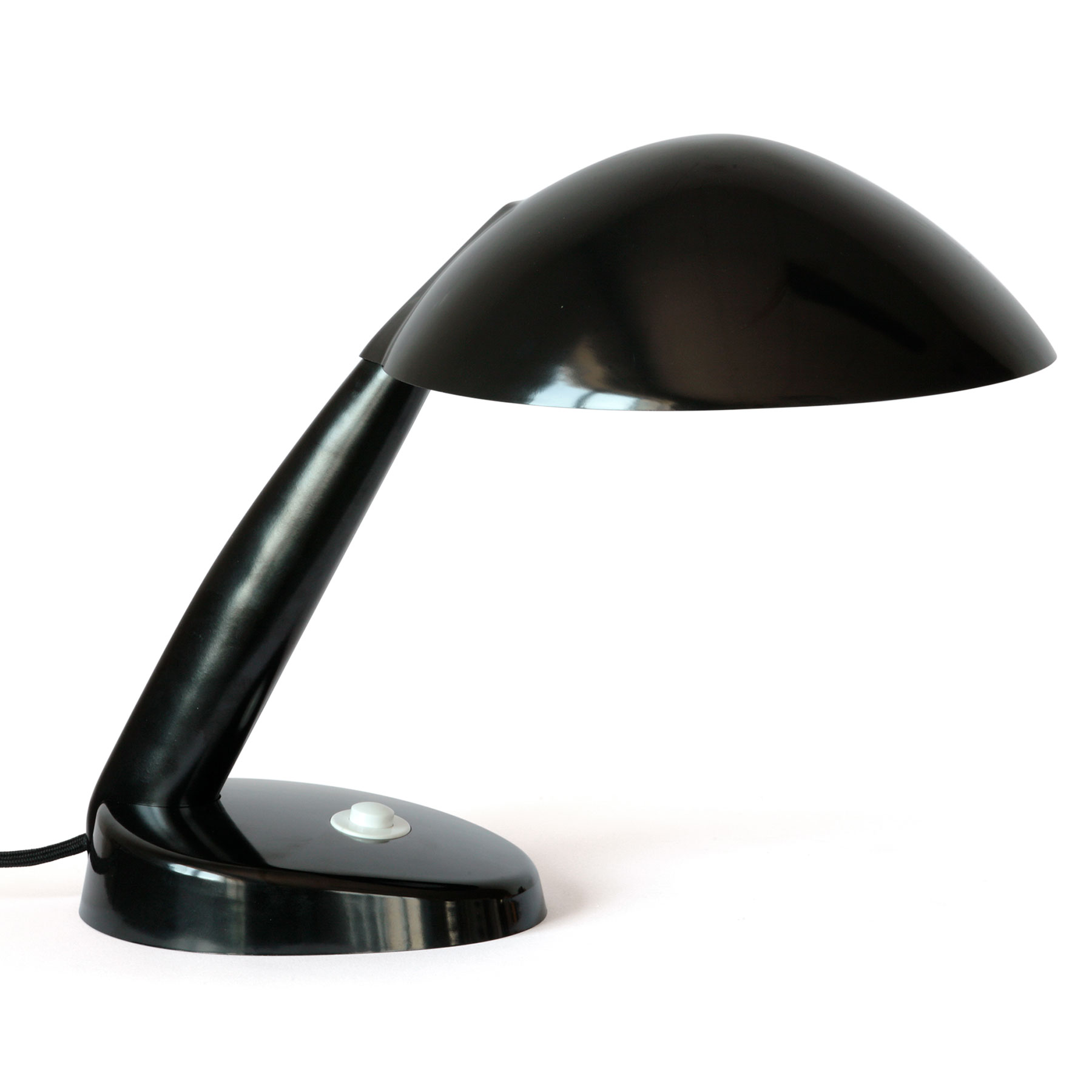 Black Bakelite Table Lamp (Type 0314 Replica)