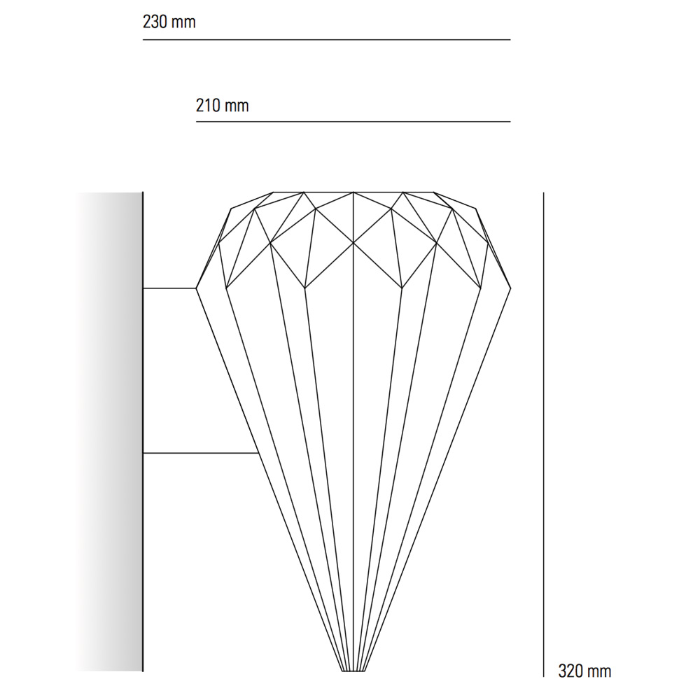 Einzigartige Porzellan-Wandleuchte HATTON, Bild 9 Einzigartige Porzellan-Wandleuchte HATTON, Bild 9