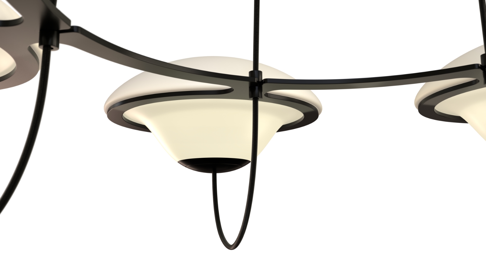 Retro-Futuristischer UFO-Design-Kronleuchter IN THE AIR 6, Bild 4 Retro-Futuristischer UFO-Design-Kronleuchter IN THE AIR 6, Bild 4