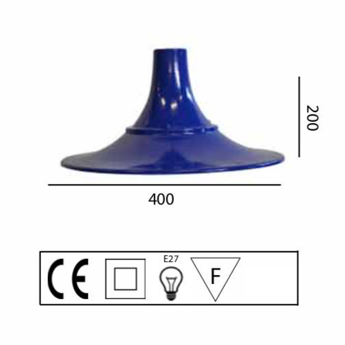 Pendelleuchte mit geschwungenem Schirm (Ø 40 cm), Bild 6 Pendelleuchte mit geschwungenem Schirm (Ø 40 cm), Bild 6