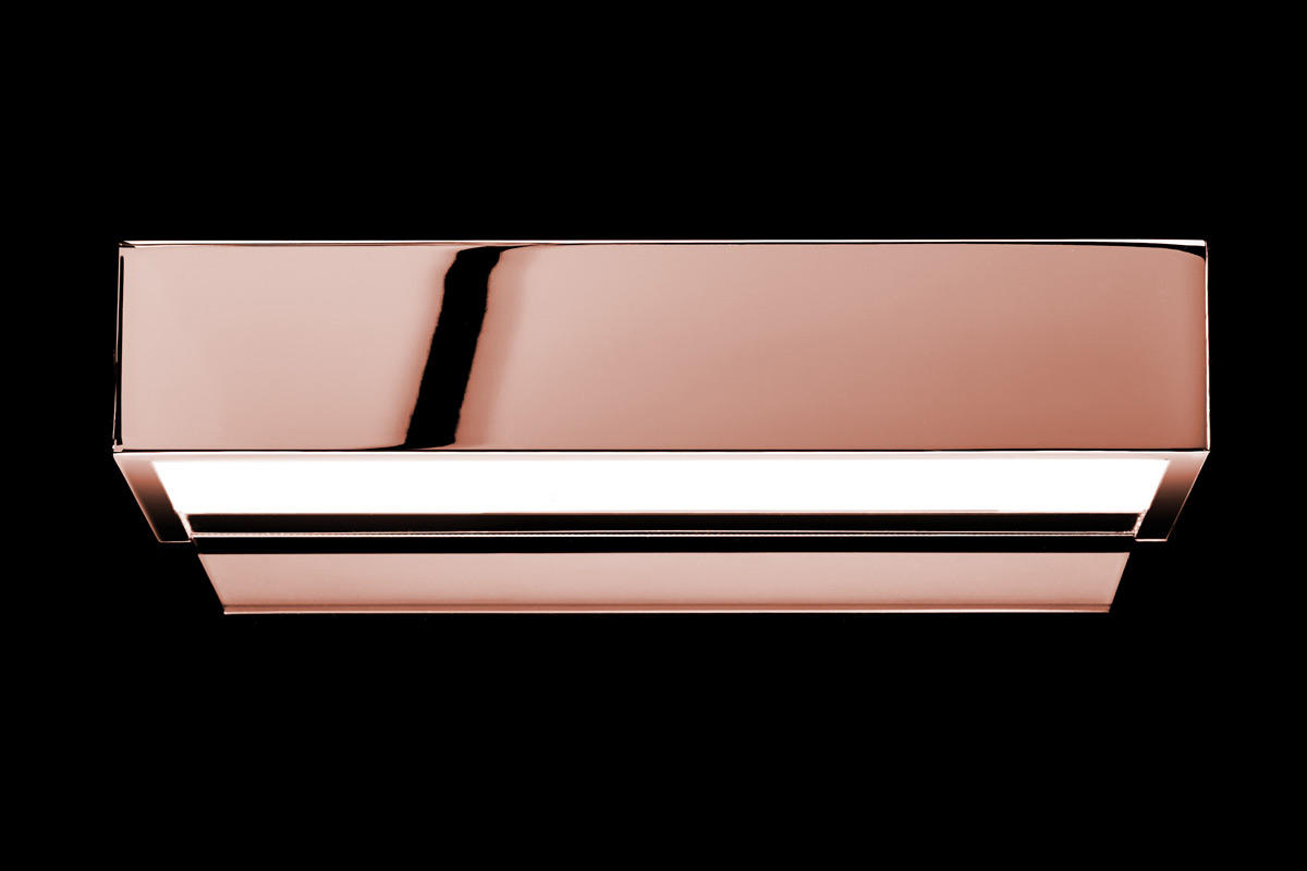 Up & Down-Wandleuchte aus Kupfer für Bad und Spiegel, 15 bis  60 cm, Bild 2 Up & Down-Wandleuchte aus Kupfer für Bad und Spiegel, 15 bis  60 cm, Bild 2