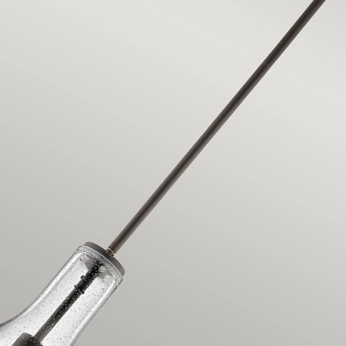 Pendelleuchte mit klarem Bläschenglas, Bild 6 Pendelleuchte mit klarem Bläschenglas, Bild 6