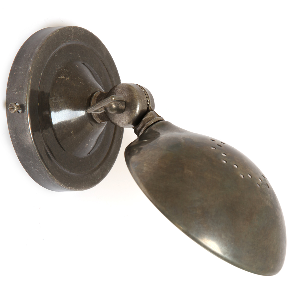 Small shielded wall light with joint Small shielded wall light with joint