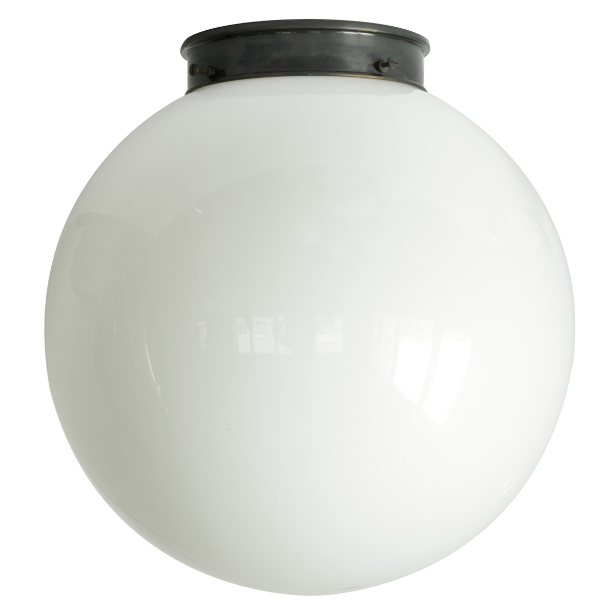 Large globe ceiling fitting opal glass ball Ø 35-60 cm