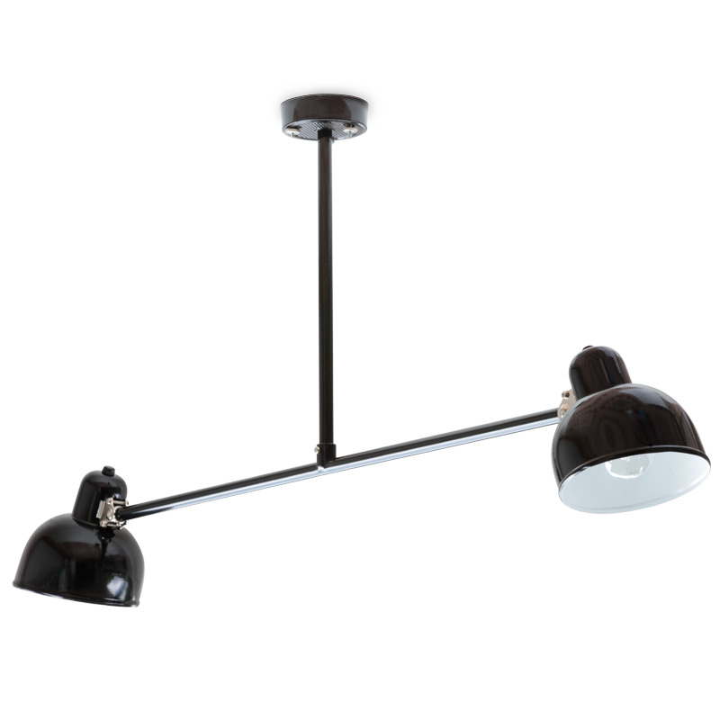 DÜSSELDORF II Rohrpendel-Leuchte im Bauhaus-Stil DÜSSELDORF II Rohrpendel-Leuchte im Bauhaus-Stil