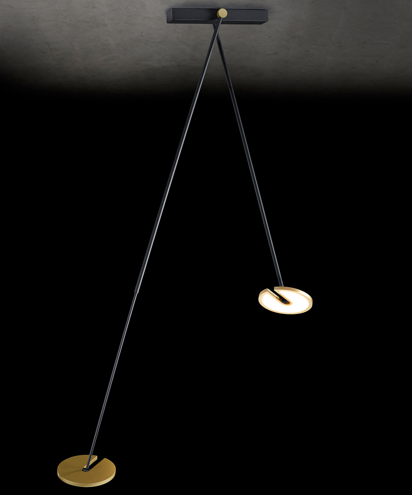 Lichtstarke Gelenk-Deckenleuchte mit zwei (höhen)verstellbaren Armen JANUS H, Bild 5 Lichtstarke Gelenk-Deckenleuchte mit zwei (höhen)verstellbaren Armen JANUS H, Bild 5