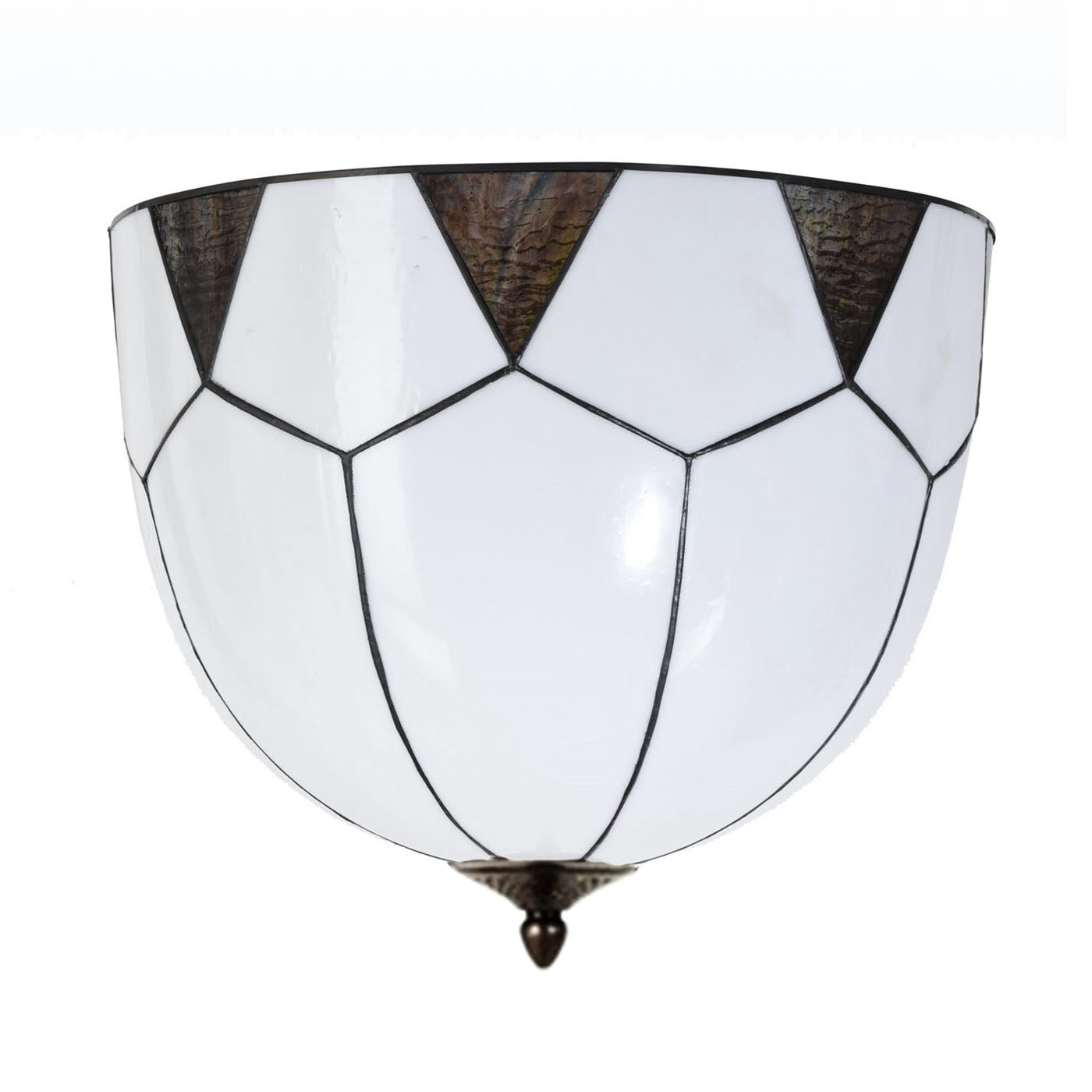 Large Tiffany Ceiling Light in French Art Deco Style Ø 43 cm Large Tiffany Ceiling Light in French Art Deco Style Ø 43 cm