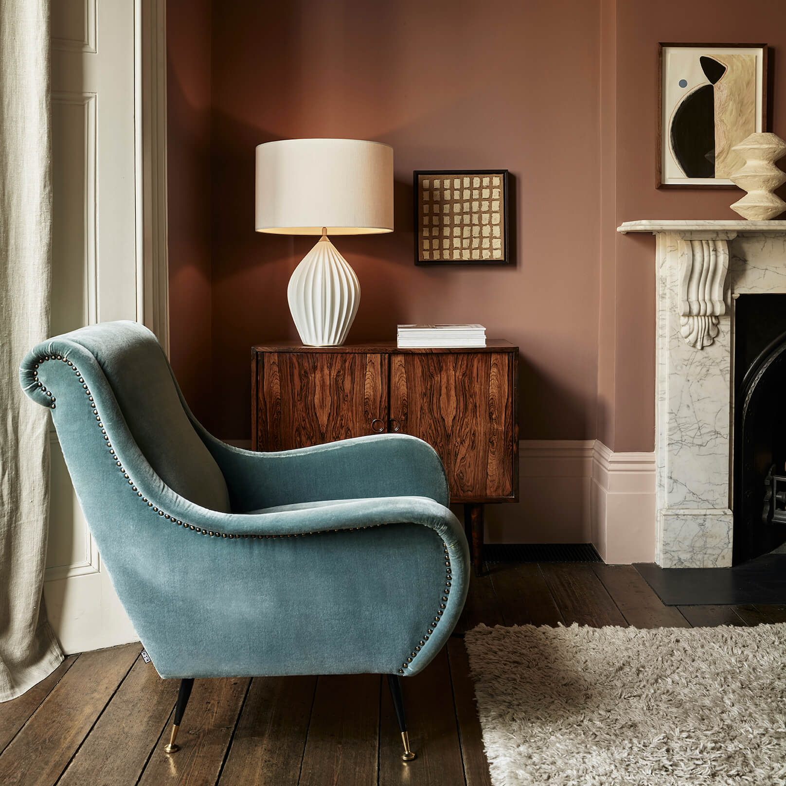 Raffinierte Tischleuchte aus Porzellan FIN QUEEN / KING, Bild 7 Raffinierte Tischleuchte aus Porzellan FIN QUEEN / KING, Bild 7