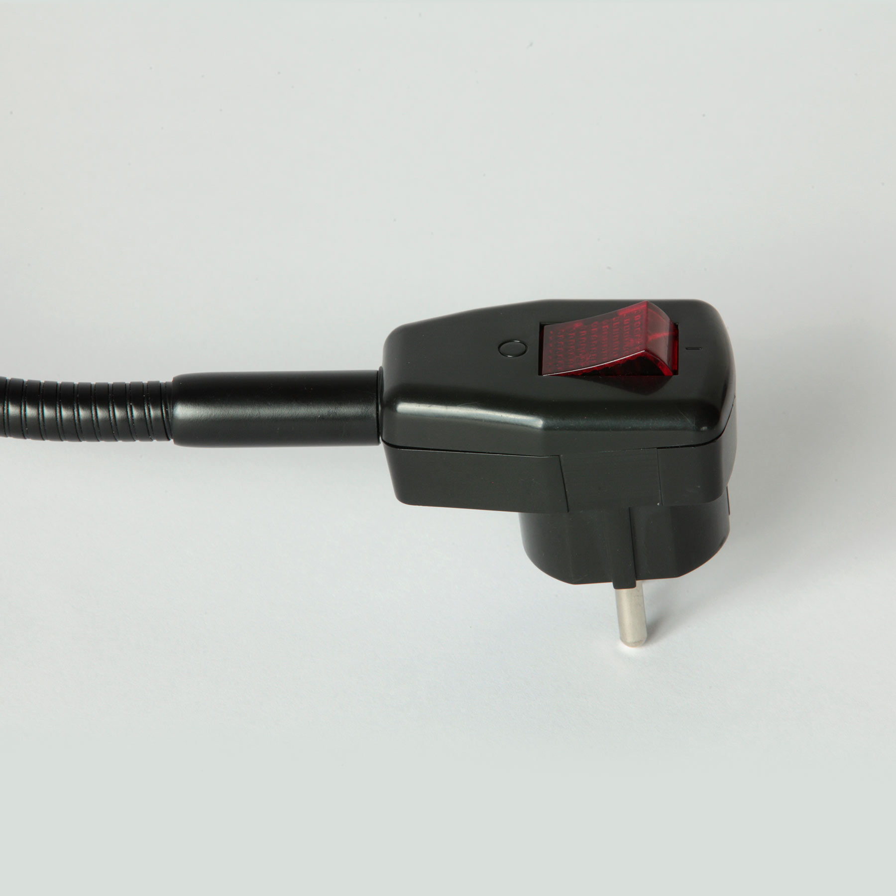 Flexible Steckerleuchte GLÜHWÜRMCHEN SCHWARZ mit Halbkugel-Reflektor, Bild 3 Flexible Steckerleuchte GLÜHWÜRMCHEN SCHWARZ mit Halbkugel-Reflektor, Bild 3