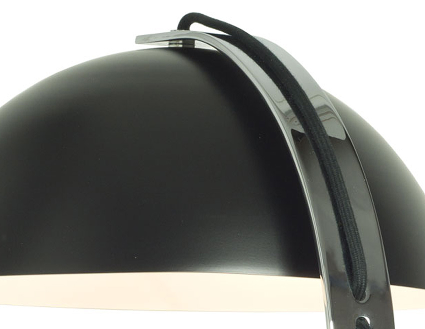 Bild 7: Hochwertiges Textilkabel und sorgfältigste Verarbeitung aus der englischen Manufaktur Handgefertigte Retro-Schreibtischleuchte LONDON: Hochwertiges Textilkabel und sorgfältigste Verarbeitung aus der englischen Manufaktur