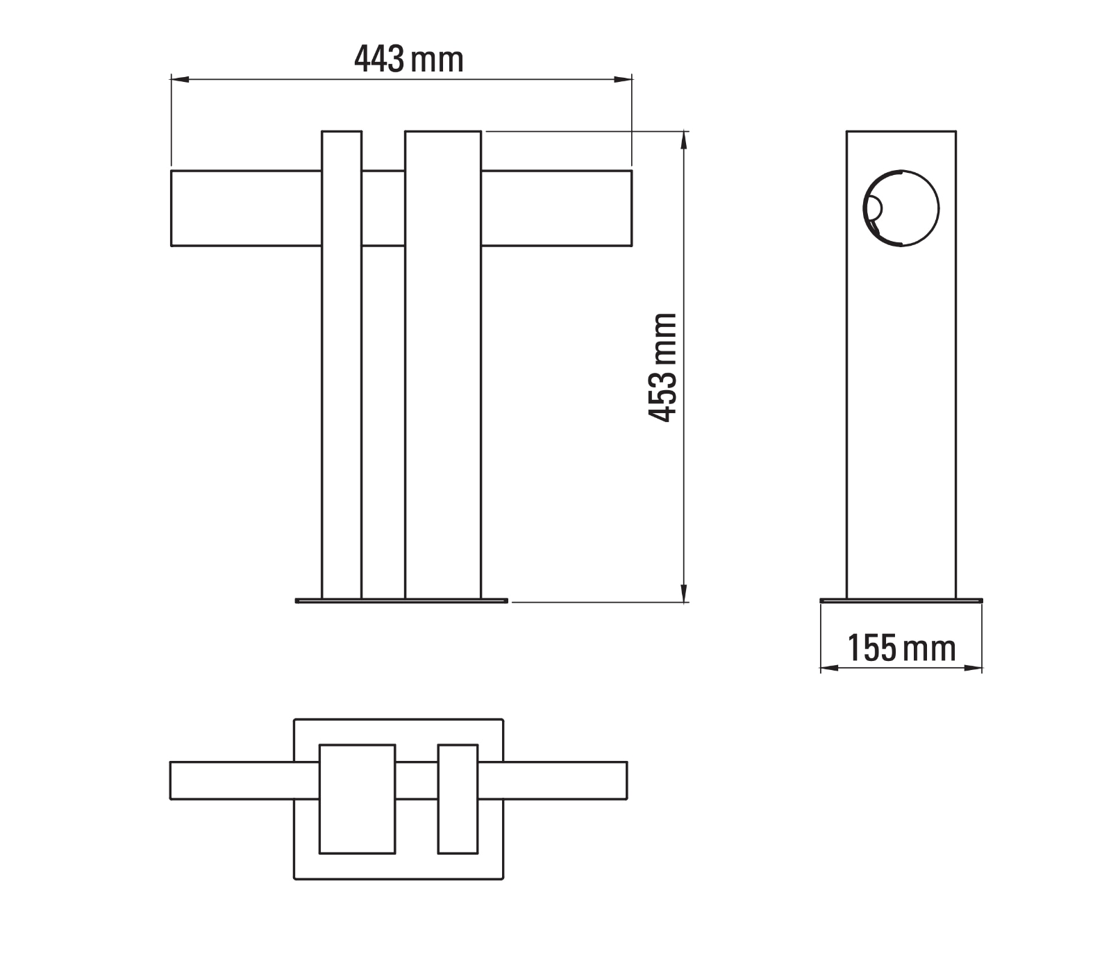 Design-Tischleuchte aus Beton und Stahl, Bild 13