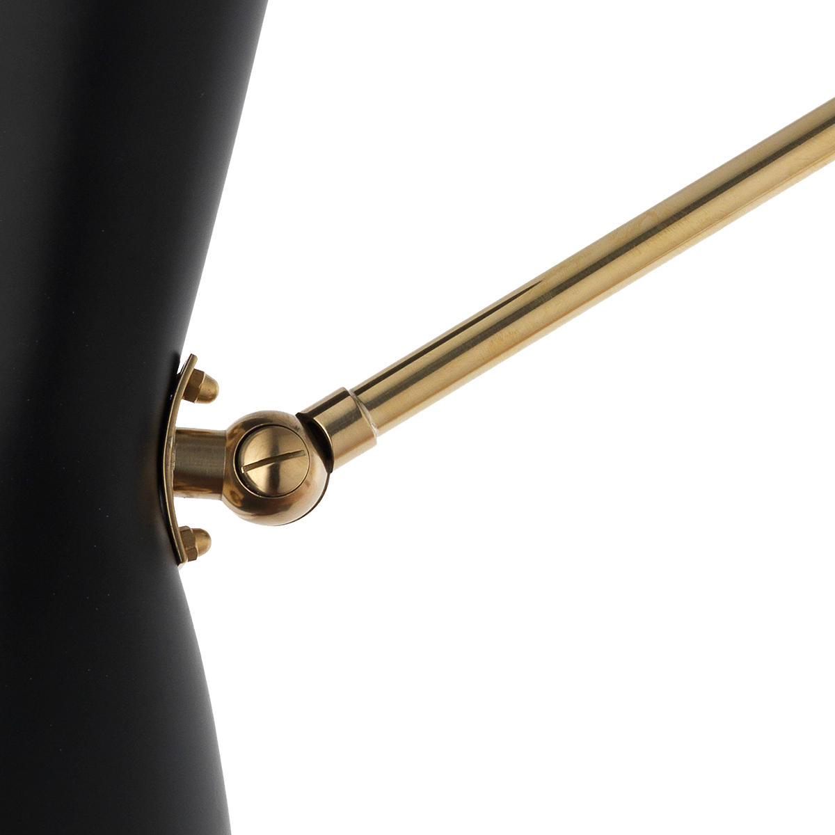 Bild 17: Italienische Mid Century-Wandleuchte mit Messing-Gelenkarm Italienische Mid Century-Wandleuchte mit Messing-Gelenkarm: Italienische Mid Century-Wandleuchte mit Messing-Gelenkarm