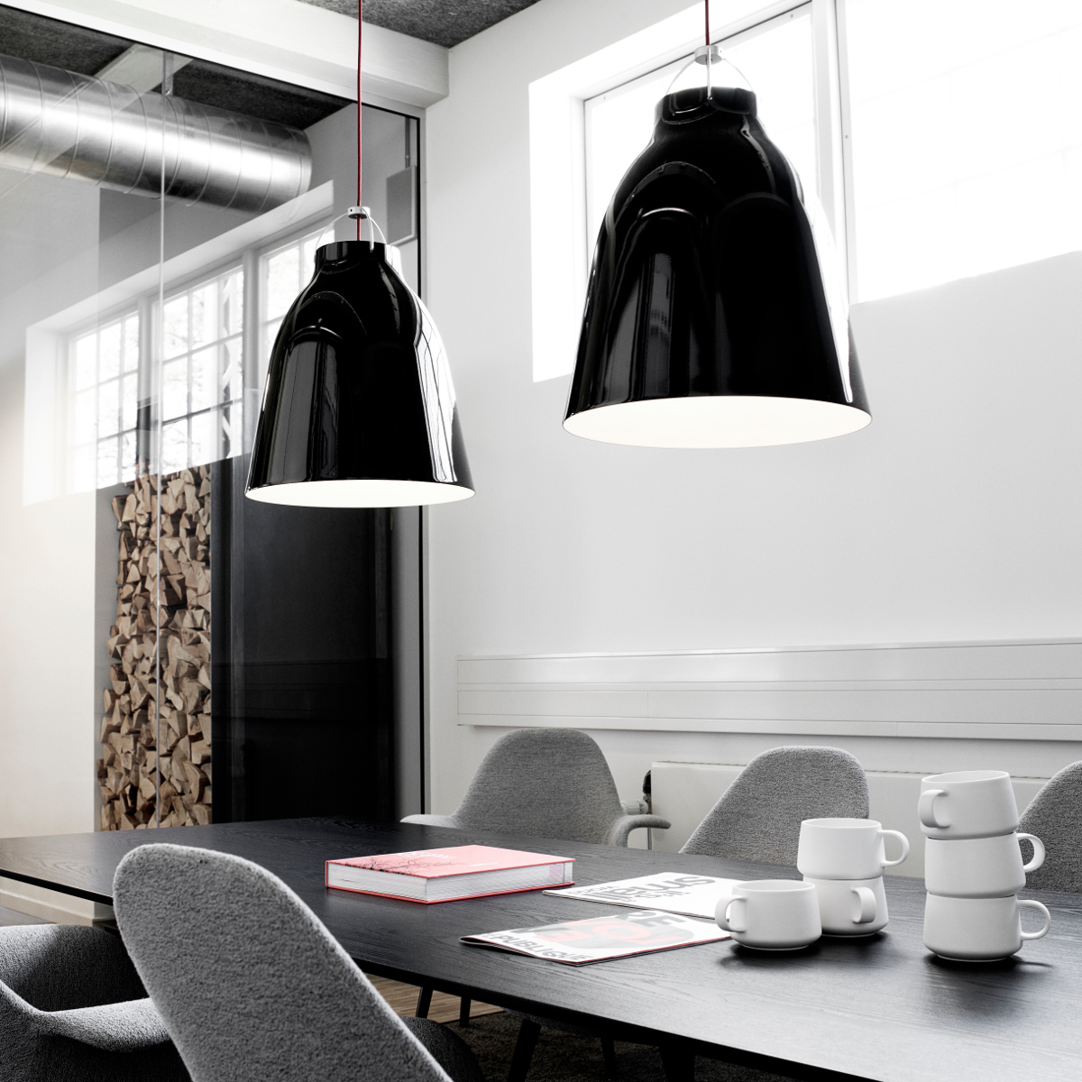 Fig. 6: Große Pendelleuchte CARAVAGGIO P3 Large pendant light CARAVAGGIO P3 (steel or glass) Ø 40 cm: Große Pendelleuchte CARAVAGGIO P3