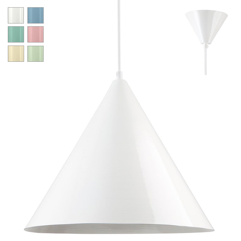 TRIGON Pointed cone pendant lamp made of sheet steel TRIGON Pointed cone pendant lamp made of sheet steel