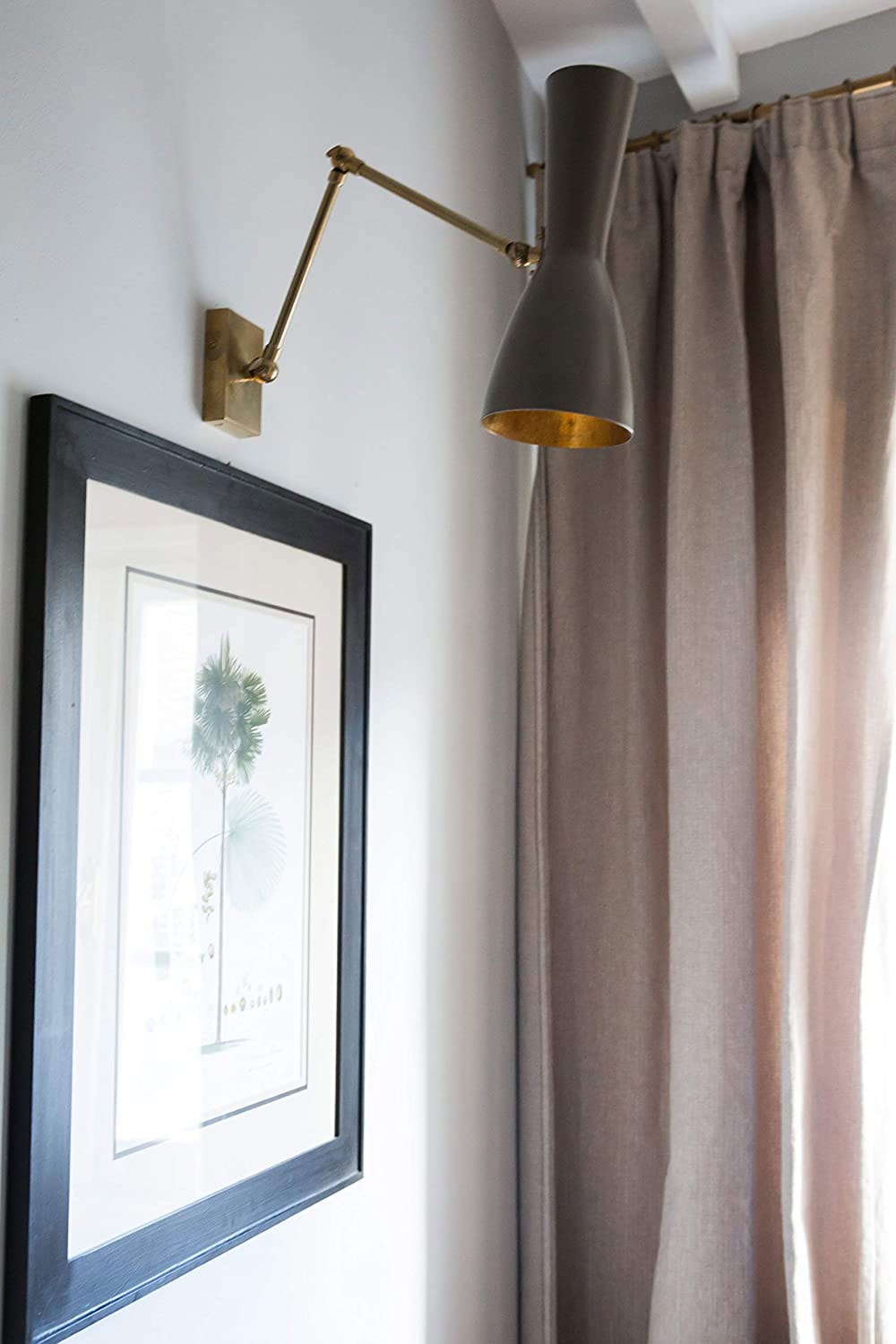 Italienische Mid Century-Wandleuchte mit Messing-Gelenkarm, Bild 16 Italienische Mid Century-Wandleuchte mit Messing-Gelenkarm, Bild 16